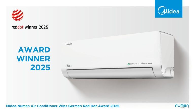 Midea Numen AC: Memenangi Anugerah Red Dot 2025 untuk Teknologi Terkini dan Reka Bentuk Dicipta Khas untuk Pengguna Asia Tenggara